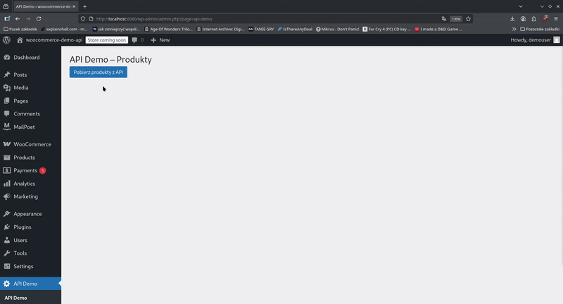 WooCommerce integration